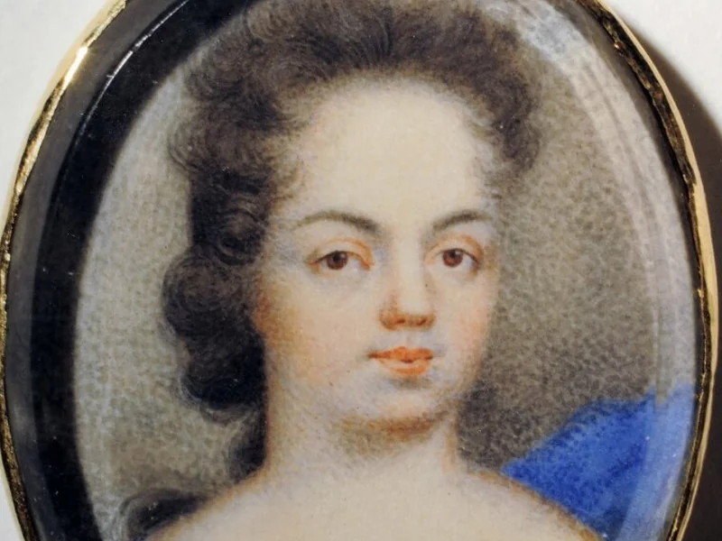 1647-Elias Brenner - Susanna Elisabeth Brenner, figlia dell'artista, g Gyllenhöök- Nationalmuseum, Stoccolma